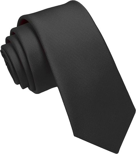 JEMYGINS 2.4" Black Tie Silk Skinny Ties for Men Slim Necktie(1) at Amazon Men’s Clothing store Regulus Black, Ties For Men, Luxury Store, Black Style, Love And Marriage, Pharmacy Gifts, Ties Mens, Black Silk, Necktie