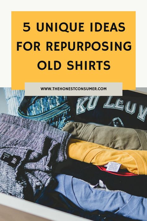 old t-shirt in draw for upcycling Ways To Reuse Old Clothes, Repurposed Tee Shirts Upcycle, Up Cycling Old Tshirts, Recycling T Shirts Ideas, How To Restyle Old Clothes, How To Repurpose Clothes, Old T Shirt Crafts, What To Do With Old T Shirts, What To Do With Old Clothes