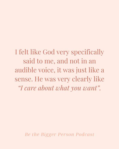 for the parents or caregivers or others who feel sometimes like they're living and doing for everyone else... God cares about what you want. I can promise you that.⁠ ⁠ from episode 60 "Q&A with my BFFs" 🎙️✨️⁠ ⁠ #bethebiggerperson #bestfriends #momlife #dailyencouragement #christianpodcast #christianadvice #caregiver #parenting #motivationalquotes #inspiration #quotes #podcastsofinstagram Caregiver Quotes, Bigger Person, Daily Encouragement, A God, I Care, Caregiver, Inspiration Quotes, Everyone Else, Mom Life