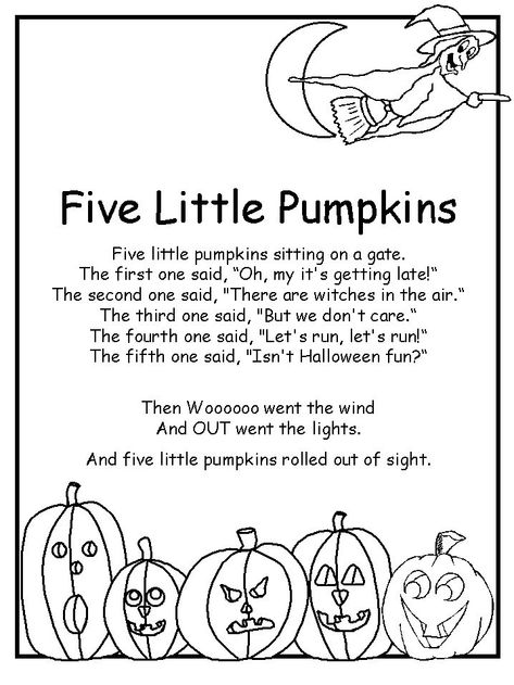 Happy Halloween Poems for Kids Halloween Poems For Kids, Pumpkin Poem, Five Little Pumpkins, Halloween Poems, Poem Template, Poems For Kids, Body Percussion, Halloween Songs, Halloween Preschool