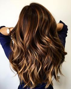 Long Brown Hair With Caramel Highlights Cinnamon Balayage, Rambut Brunette, Caramel Highlights, Hair Styles 2017, Trendy Hair Color, Ombre Hair Color, Short Hairstyle, Haircut For Thick Hair, Hair Color Balayage