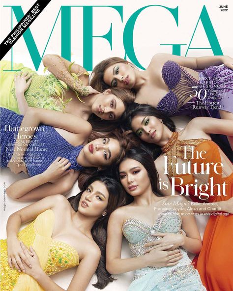 Best Fashion Magazines, Pia Wurtzbach, Cool Magazine, Star Magic, June 2022, Top Interior Designers, Runway Trends, Talent Agency, Group Photo