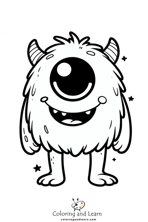 Best printable Monster Coloring Pages  - Cute monster coloring pages are a fun and engaging activity for children and fans of whimsical creatures. These pages feature adorable monsters with b... - drawing Happy Monster Drawing, Halloween Printouts, Wizard Coloring Pages, Kids Coloring Pages Free Printable, Childrens Coloring Pages, Lisa Frank Coloring Pages, Monster Coloring Pages For Kids, Halloween Coloring Pages Free Printable, Coloring Pages For Kids Boys