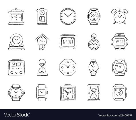 Cuckoo Clock Tattoo Simple, Minimalist Clock Drawing, Clock With No Hands Tattoo, Mini Clock Tattoo, Clock Line Drawing, Dainty Clock Tattoo, Tiny Clock Tattoo, Cute Clock Drawing, Simple Clock Drawing