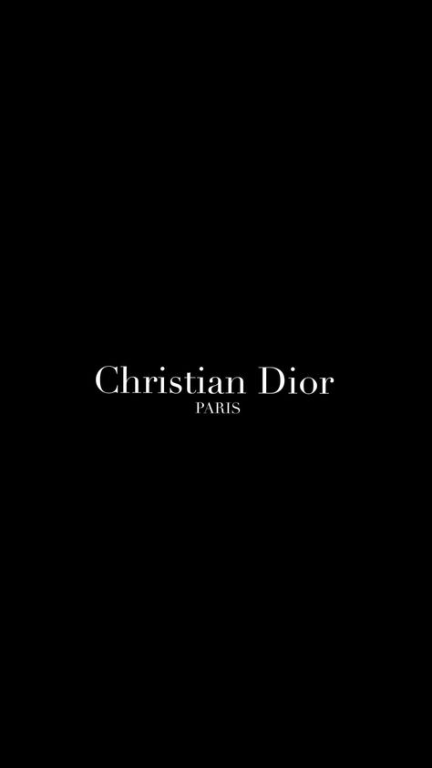 Christian Dior Wallpaper, Dior Wallpapers, Dior Wallpaper, Luxe Logo, Wallpaper Luxury, Fashion Poster Design, Iphone Wallpaper Classy, Vintage Poster Design, Hd Wallpapers For Mobile