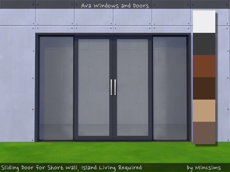 a part of Ava Set. Found in TSR Category 'Sims 4 Doors' Sims 4 Cc Slide Door, Sims 4 Cc Sliding Glass Door, Sims 4 Pocket Doors, Sims 4 Glass Door, Sims 4 Cc Sliding Doors, Sims 4 Sliding Door, Sims4 Doors, Sims 4 Front Door, Sims 4 Garage Door Cc