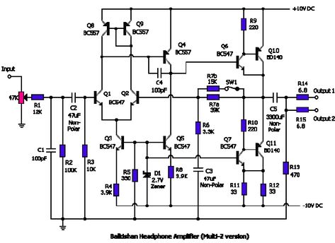 Amplificatori Audio, Voltage Divider, Output Device, Headphone Amp, Electronic Circuit Projects, Electrolytic Capacitor, Headphone Amplifiers, Circuit Projects, Sound Card