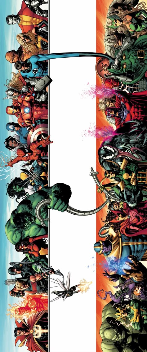 Marvel Universe Art, Poster Marvel, Cristiano Jr, Mike Deodato, Marvel Superhero Posters, Marvel Characters Art, Marvel Artwork, Wolverine Marvel, Marvel Villains