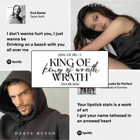 King Of Wrath Spicy Chapters, King Of Sin, Spicy Chapters, Kings Of Sin, King Of Wrath, Books Fanart, Twisted Series, Lipstick Stain, Dark Romance Books