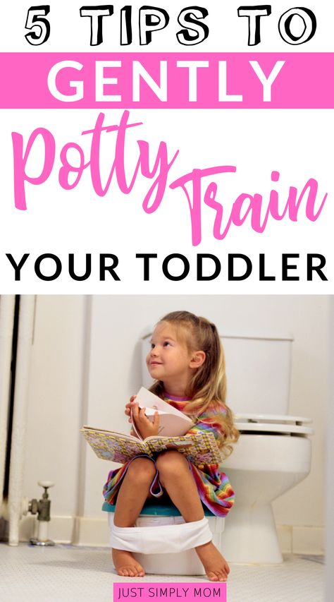 5 Tips to Gently Potty Train Your Toddler - Just Simply Mom Baby Poop Guide, Potty Song, Where Is Thumbkin, Potty Training Reward Chart, Potty Training Fun, Potty Training Rewards, Best Potty, Starting Potty Training, Toddler Potty Training