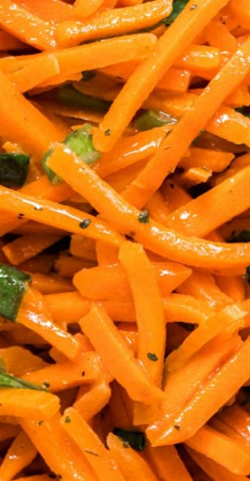 Carrot Salad With Tomato Soup, Carrot Celery Salad, Marinated Carrot Salad, Marinated Veggies, Orange Ginger Chicken, Ultimate Salad, Carrot Salad Recipes, Best Salads, Recipes Mediterranean