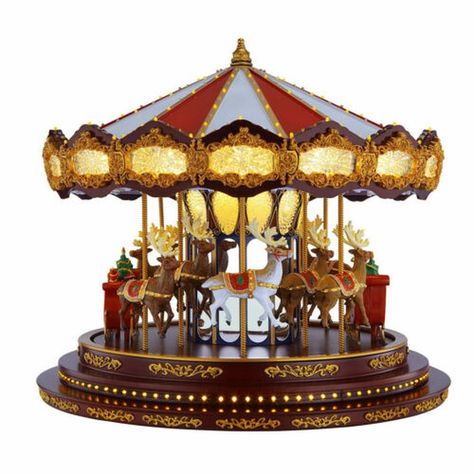 @VSR_Premium_LTD posted to Instagram: Christmas-Musical-Carousel-Collectible-Pre-Lit-LED-Table-Top-Gazebo-Xmas-Decor https://www.ebay.co.uk/itm/283645130996 #christmas #xmas #season #winter #autumn #outdoor #tree #gifts #toys #home #decor #decoration #interior #homedecor #homedesign #presents #trees #homestyle #instahome #instadecor #santa #twitch #fall #merrychristmas #happyholidays #twilight #christmastree #toys #scenery #autumn Musical Christmas Decorations, Merry Go Round Carousel, Christmas Carousel, Christmas World, Mr Christmas, Christmas Village Houses, Merry Go Round, Christmas Scene, Santa And Reindeer