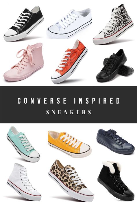 Converse Alternative, Best Converse, Converse Low Cut, Cheap Converse, Look Alikes, Ysl Handbags, Chuck Taylor Converse, High Top Chucks, Cute Converse