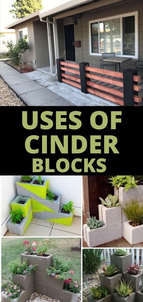 Cinder Blocks Diy Projects, Block Walls Interior, Cinder Block Walls Interior, Fire Pit Cinder Block, Cinder Block Bed, Cinder Blocks Ideas, Cinder Block Garden Wall, Cinder Block Garden Bed, Cheap Backyard Makeover Ideas