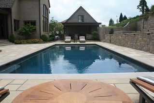 Hydrazzo | French Gray | Water Scapes Backyard Resorts | Flickr Exposed Aggregate Pool, Spa Deck, Waterscape Design, Backyard Resort, Deck Finishes, Swimming Pool Pictures, Pool Plaster, Pool Pictures, Exposed Aggregate