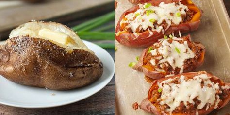 baked potato recipe Recipe Hacks, Summer Salads With Fruit, Potato Toppings, Fresh Fruit Salad, Baked Potato Recipes, Artichoke Recipes, Favorite Dips, Potato Recipe, Fruit Salad Recipes