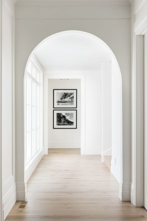 Home on The Ranch: The Primary Bedroom - Studio McGee Mcgee Bedroom, Addition Ideas, Hallway Design, White Shiplap, Bedroom Studio, White Brick, Painted Brick, Studio Mcgee, Sofa Shop