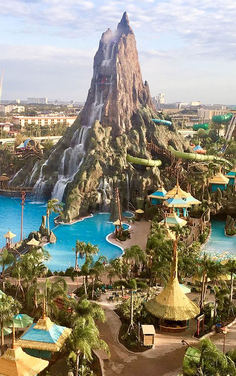 Volcano Bay | Theme Park Layout Design : DTJ Design Theme Park Layout, Park Layout Design, Park Layout, Theme Park Planning, Theme Park Map, Canadas Wonderland, Water Theme Park, Universal Islands Of Adventure, Volcano Bay