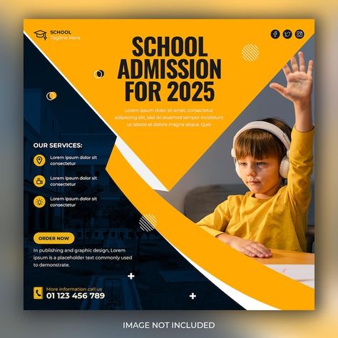 School Advertising Poster Ideas, Poster Design Education, School Creative Ads, Educational Advertisement, School Advertisement Poster Design, Admission Poster Design, School Admission Poster Design, School Admissions Poster, Poster For Admission Open