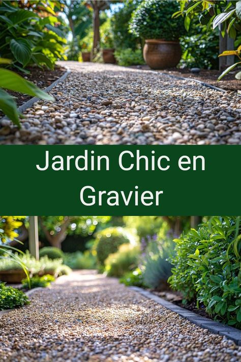 Découvrez comment le gravier peut métamorphoser votre jardin ! Cliquez pour des astuces de pro sur l’aménagement d’un espace extérieur élégant et durable. 🌿 Pas Japonais Diy, Flowers, Plants