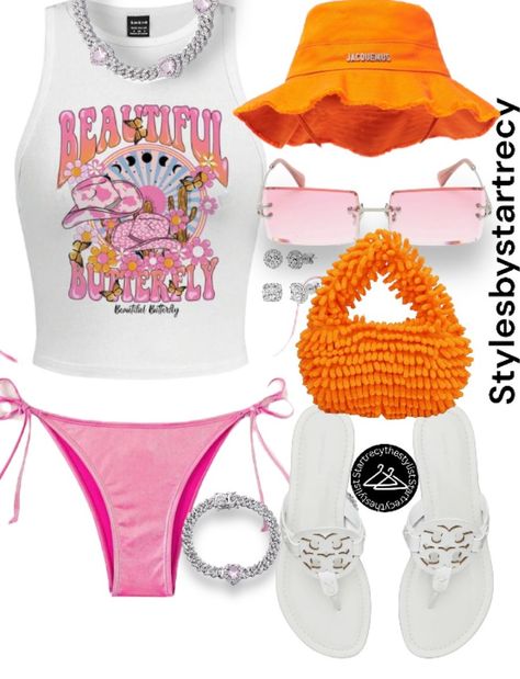 Stylesbystartrecy's Shein outfits Collection on LTK Shein Vacation Outfits, Cabo Wabo, Vacation Outfits Women, Cute Vacation Outfits, Pool Party Outfits, Vacation Fashion, Cute Nike Outfits, Best Friend Outfits, Fasion Outfits