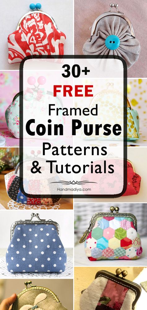 Diy Coin Purse Pattern, Small Purse Pattern, Organizing Fabric Scraps, Diy Coin Purse, Small Coin Pouch, Purse Patterns Free, Purse Diy, Coin Purse Pattern, Coin Purse Tutorial