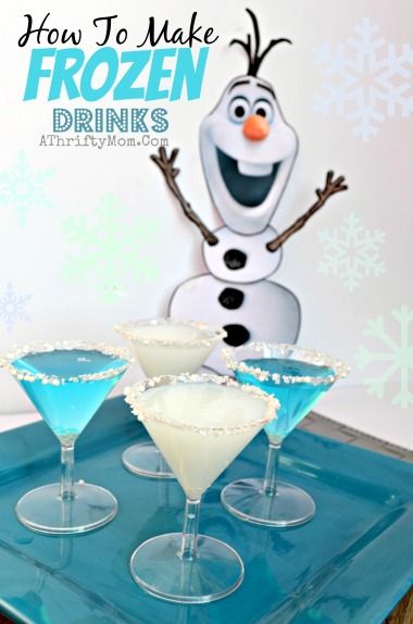 Frozen Party Ideas, Disney Frozen Drinks, Frozen Party, How to make Disney Frozen Themed Drinks, #Frozen, #Disney Frozen Party Ideas, Frozen Bday Party, Disney Drinks, Anna Und Elsa, Jello Cake, Disney Frozen Party, Frozen Theme Party, Frozen Themed, Themed Drinks