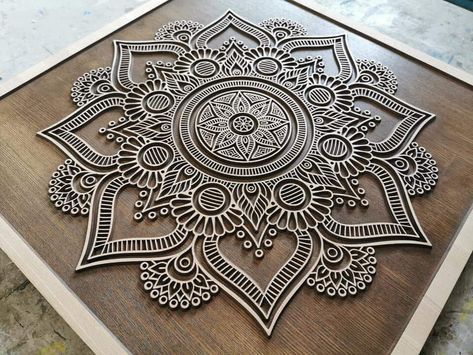 Mandala Cnc Patterns, Mandala Art Wall Clock, Mirror Canvas Art, Mud Art, Butterfly Mirror, Mandala Wall Decor, Wall Art Diy Paint, Cnc Art, Lippan Art