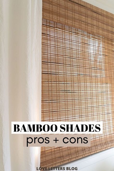 Bamboo Shades Kitchen, Bamboo Blinds Living Room, Roman Shades Bedroom, Roman Shades Bathroom, Farmhouse Roman Shades, Roman Blinds Bedroom, Roman Shades Living Room, Blinds And Curtains Living Room, Roman Blinds Kitchen