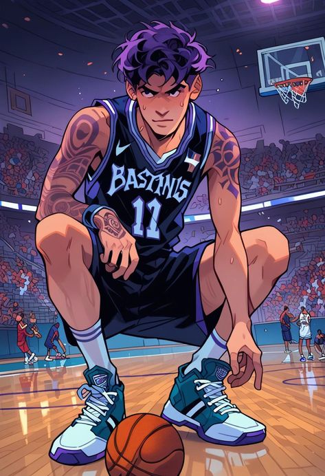 The best player on the team. #character #basketball Anime Basketball Player, Basketball Art, Concept Art Character, Basketball Player, Best Player, Basketball Players, The Team, Concept Art, Basketball