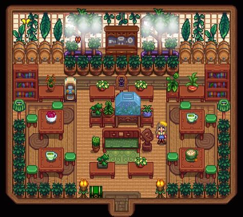 Stardew Valley Farm, Stardew Valley Layout, Stardew Valley Tips, Stardew Valley Farms, Farm Layout, Pixel Art Tutorial, House Shed, Minecraft Projects, Stardew Valley