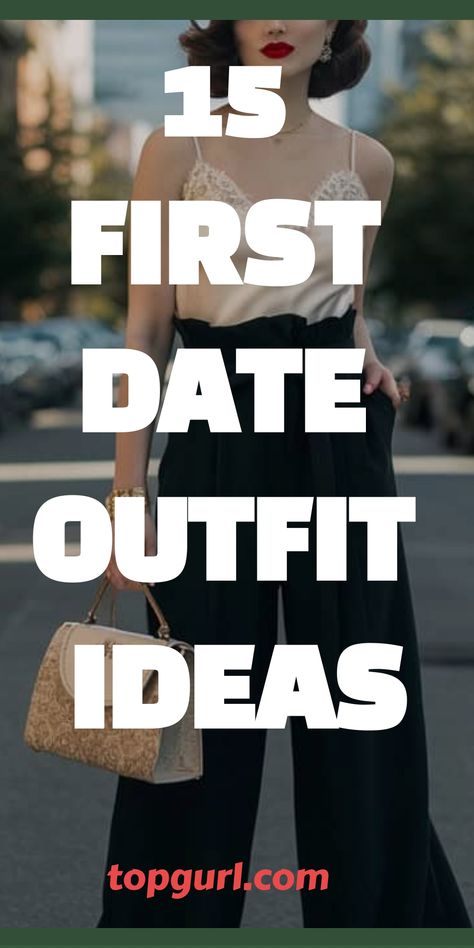 15 First Date Outfit Ideas to Make a Fabulous First Impression Speed Date Outfit, Active Date Outfit, First Date Casual Outfit, What To Wear On A First Date, Cute Outfits Date, 1st Date Outfit Casual, Casual Summer Date Outfit, First Date Ideas Outfit, First Date Looks