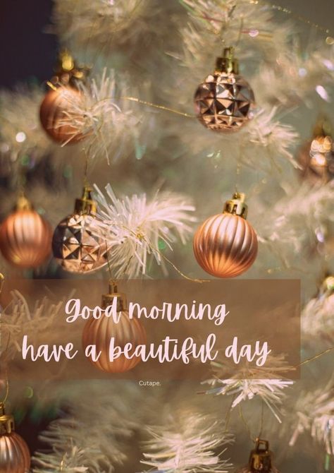 Good Morning Christmas, Morning Christmas, Good Morning Love Gif, Good Morning Post, Morning Nature, Good Morning Inspiration, Good Morning Nature, Slaap Lekker, Sweet Night