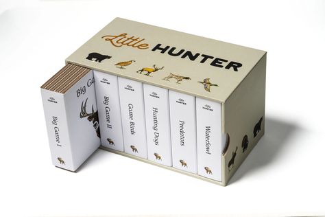 Little Hunter was created to engage and educate young children on common names of game animals and hunting dogs. Our goal in creating this book set is for children to learn to identify game animals at an early age, much like they learn to identify zoo and farm animals that are often portrayed in children’s books. The small size and durable pages make these perfect for little children's precious hands! Contains six 3" square board books Each book contains eight pages Best Kid Gifts, Essential List, Baby Aesthetic, Toddler Boy Toys, Create This Book, Nursery Room Inspiration, Little Library, Common Names, Family Plan