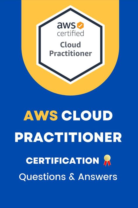 AWS Aws Cloud Practitioner, Cloud Practitioner, 40 Questions, Cloud Computing Technology, Aws Cloud, Practice Exam, One Step Closer, Choice Questions, We Are Back