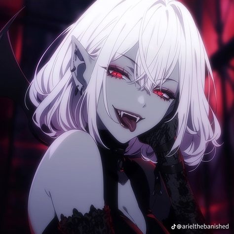 Anime Avatars, Vampire Anime, Anime Goth, Yandere Characters, Vampire Girls, Pretty Drawings, Gothic Anime, Anime Artwork Wallpaper, Cute Anime Profile Pictures