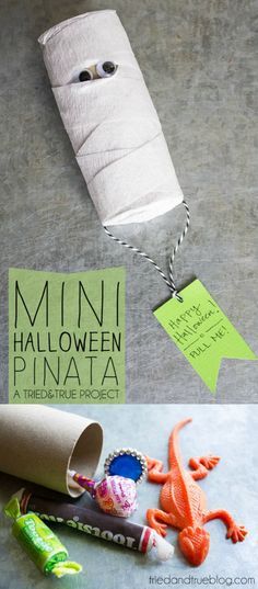 Halloween Pinata, Mini Pinatas, Halloween Fest, Adornos Halloween, Halloween Tags, Diy Spring, Halloween Crafts For Kids, Theme Halloween, Halloween Cupcakes