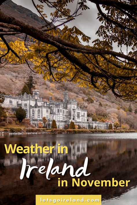 What kind of weather should you expect in Ireland in November? Here you will find information and travel tips about the average temperature, rainfall and the typical November weather forecast for Ireland and Dublin. Get ideas for your Ireland travel itinerary, things to do, what to see. Travel tips for road trips and day trips along the west coast and Wild Atlantic Way, city breaks for this time of year and lots more! Dublin In November, Ireland In November, Ireland November, Tips For Road Trips, November Weather, Budget Trips, Backpacking Ireland, Ireland Culture, Ireland Weather