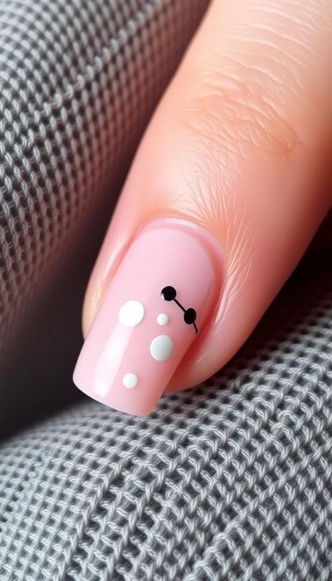 Sometimes a single dot is all you need. This ultra-minimalist design proves that less can indeed be more. #DotAccent #UltraMinimalist Accent Nail Art, Ultra Minimalist, Accent Nail, Accent Nails, Nail Arts, Need This, Minimalist Design, Dots, Nail Art