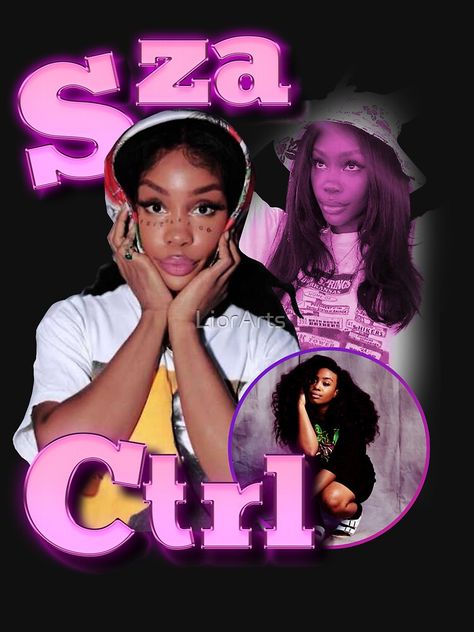 Sza Graphic Tee, Sza Graphic Tshirt, Vintage Tshirt Design Graphics, Sza Poster, Bootleg Design, Sza Singer, Vintage Shirt Design, Tattoos Infinity, Burnt Toast