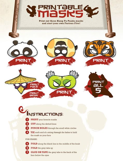 Amanda Makes Things: Design Work: Kung Fu Panda Showsite