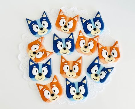 Bluey Cupcake Toppers Bluey Cake Topper Bluey Birthday Party Edible Bluey - Etsy Bluey Cupcakes, Bluey Cupcake Toppers, Bluey Cake Topper, Bluey Birthday Party, Bluey Birthday, Scottsdale Az, Cupcake Toppers, Cake Topper, Cake Toppers