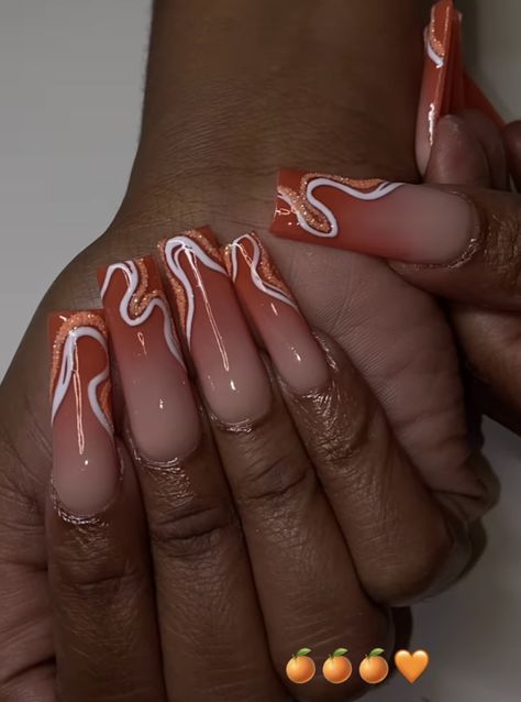 Basic Fall Nails, Fall Coffin Nails, Nail Board, Nails Square, Simple Nail Designs, Coffin Nails Designs, Dope Nails, Nails Designs, Fall Nails