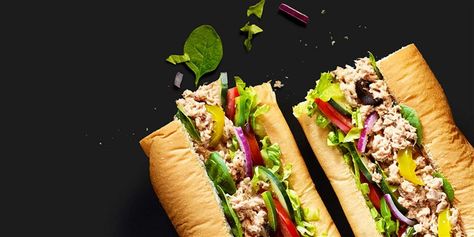 After getting sued for fake fish, Subway offers customers a deal Subway Tuna, Taco Bell Breakfast, Hotdog Sandwich, Mcdonald French Fries, Mint Shake, Subway Sandwich, Healthy Burger, Tuna Sandwich, Gluten Free Restaurants