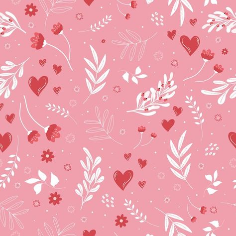 Valentines Day Widgets Pink, Valentines Day Widgets, Widgets Pink, Flowers Tulips, Background Drawing, Pretty Designs, Plants Flowers, Pink Background, Premium Vector