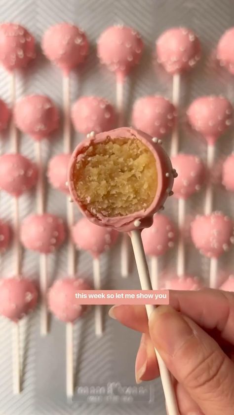 After trying a few methods, I finally figured out how to make the BEST dupe to the iconic Starbucks birthday cake pop! Watch as I show you what I learned as I went down the cake pop rabbit hole. Click through for the full recipe! 🍭 Homemade Starbucks Cake Pops, Starbucks Cakepop Copycat, Starbucks Cake Pops Recipe Birthday Cake, Cake Pop Starbucks Recipe, Starbucks Recipes Cakepops, Things To Do On Holidays At Home, The Best Cake Pop Recipe, Bunny Cake Pops Easy, Starbucks Birthday Cake Pops Recipe