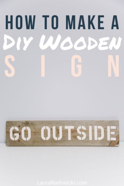 How to Stencil Letters on Wood to Make a DIY Wood Sign Stencil Letters On Wood, Diy Wood Sign, Stencil Letters, Make Your Own Stencils, How To Make Letters, Painted Initials, Using Stencils, Diy Stencil, Stencil Wood