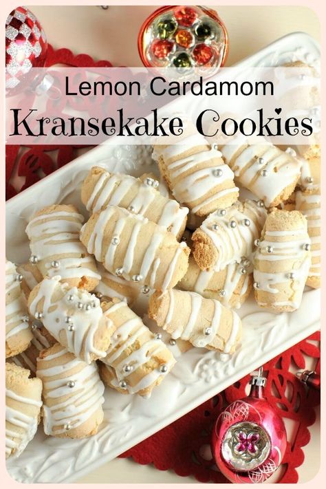 Norwegian Almond Cookies, Gluten Free Norwegian Recipes, Norwegian Cookies Christmas, Norwegian Cookies Recipes, Norwegian Appetizers, Kransekake Cookies, Scandinavian Christmas Cookies, Kransekake Recipe, Norwegian Baking