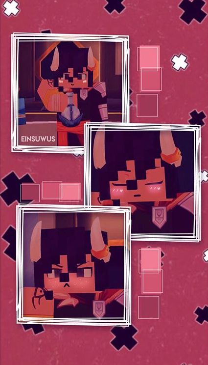 My Inner Demons Wallpaper, Aphmau Wallpaper Aesthetic, My Inner Demons Pierce, Mid Aphmau, Scene Girl Hair, Aphmau Art, Demon Pictures, My Inner Demons, Aphmau Wallpaper