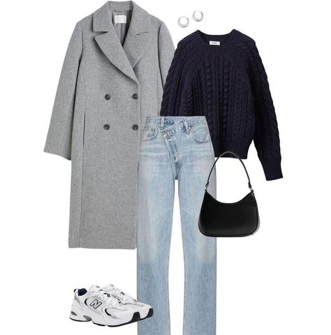 Autumn Outfit Inspo, Capsule Wardrobe Women, Look Boho Chic, 2024 Outfits, Winter Fashion Outfits Casual, Casual Day Outfits, Wardrobe Outfits, Classy Work Outfits, Grey Coat